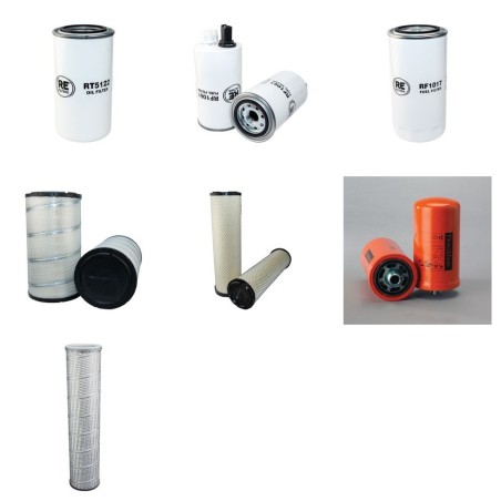 Filter Kit for JCB 434SAgri with Cummins Qsb 6.7 Engine 2006-