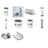 Filter Kit for JCB 541-70 (Plus) Agri Tier III with JCB Engine Year 3.07-