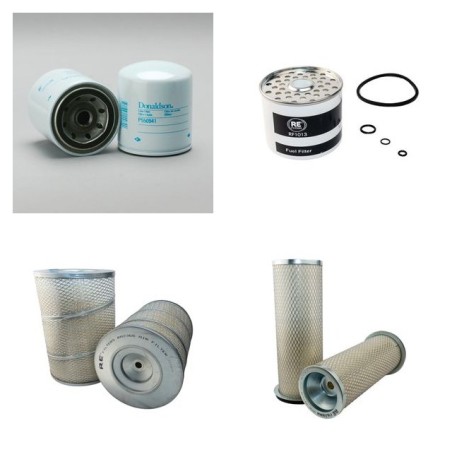 JCB Fastrac 130 Filter Sevice Kit -Serial No 636001 - Air, Oil, Fuel Filters