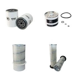 JCB Fastrac 135 Filter Sevice Kit -Serial No 636000 - Air, Oil, Fuel Filters