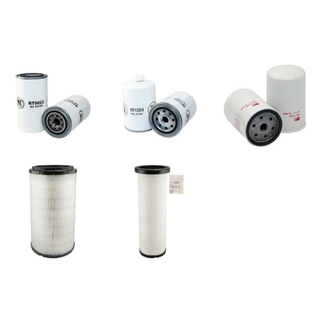 Filter Kit for JCB Fastrac 3185 Air Oil Fuel Filters with Cummins 6BTA 5.9 Engine Year 04.98- 188 CH
