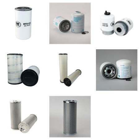 JCB FASTRAC 3220 Filter Service Kit w/Cummins Qsb 5.9 Eng. 2005-