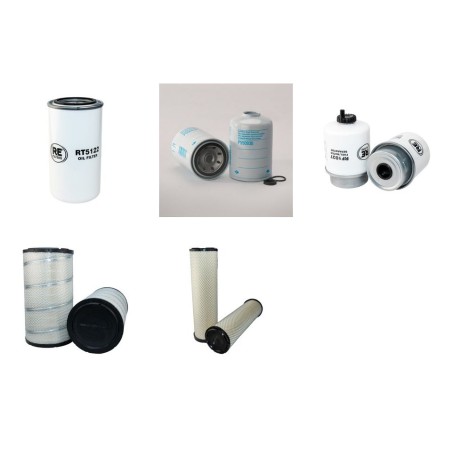 JCB FASTRAC 3220 Filter Service Kit Air Oil Fuel Filters w/Cummins QSB 5.9 Eng.   YR  2005-