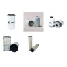 JCB FASTRAC 3220 Filter Service Kit Air Oil Fuel Filters w/Cummins QSB 5.9 Eng.   YR  2005-