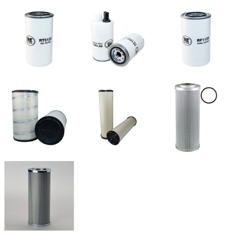 JCB FASTRAC 3230 Filter Service Kit w/Cummins QSB 6.7 Eng.