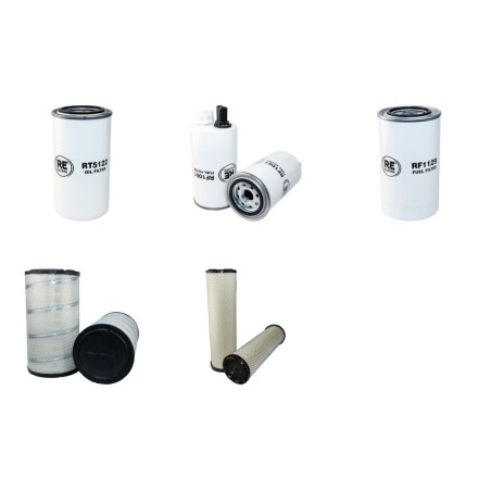 JCB FASTRAC 3230 Filter Service Kit w/Cummins QSB 6.7 Eng. Air, Oil, Fuel Filters