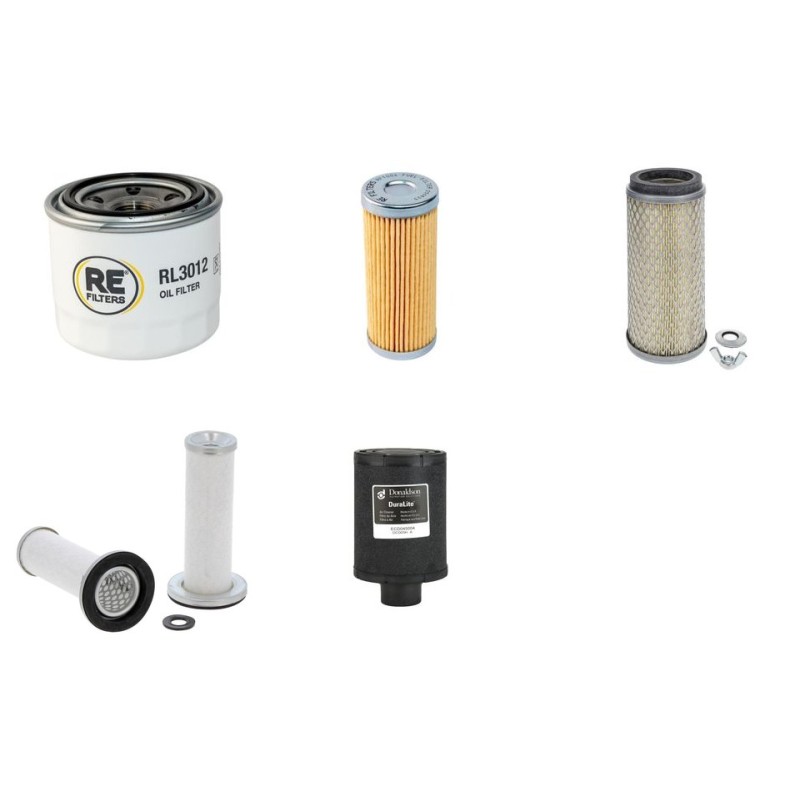 JOHN DEERE 332 D Filter Service Kit w/Yanmar 3TN66 Eng.