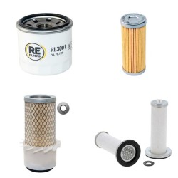 John Deere 455 Filter Service Kit Air Oil Fuel Filters with