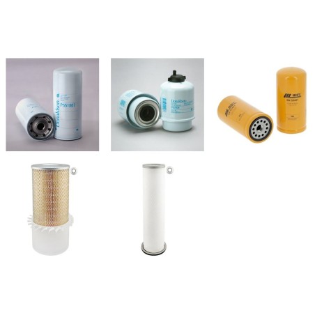 CAT M 320 Filter Service Kit Air Oil Fuel Filters w/CAT  Eng. SN  6WL1-