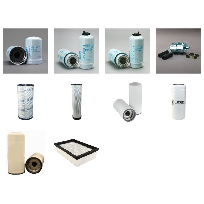 Filter Kit for John Deere 672D with JD Engine Year 2008-