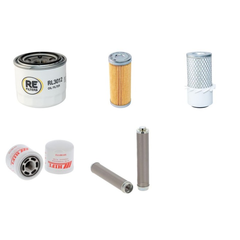 John Deere Tractor 755 Filter Service Kit