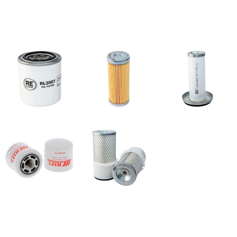 Filter Kit for John Deere 855 with Yanmar 3Tn75 Engine