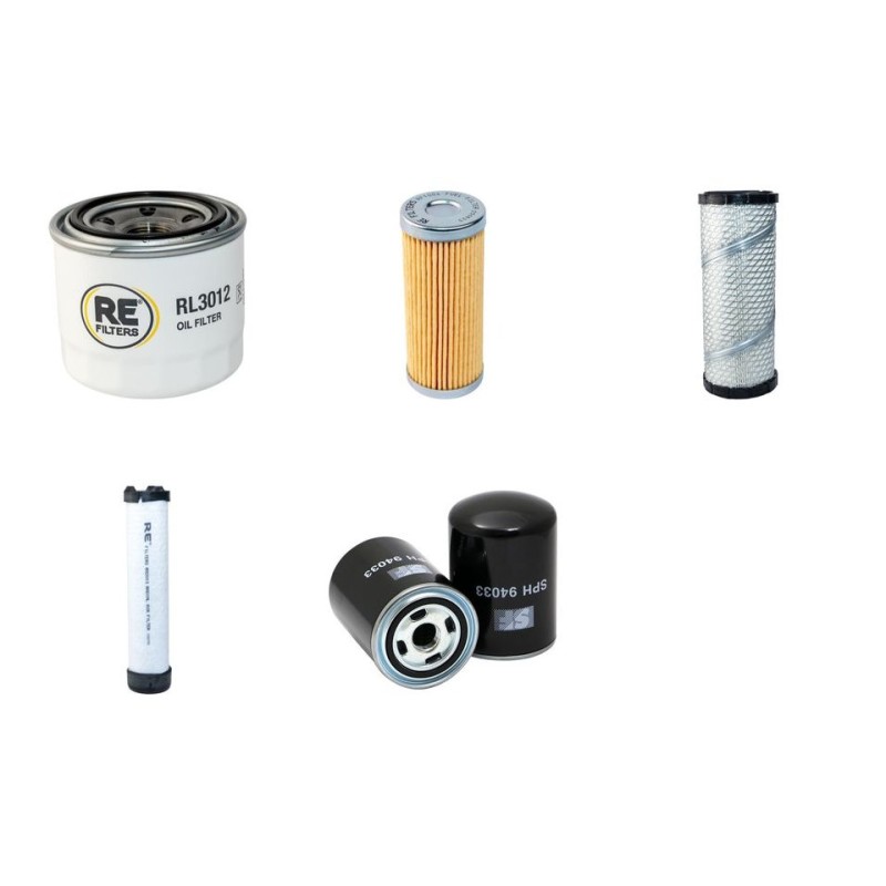 Filter Kit for John Deere 1445 with Yanmar 3TNE 78 Engine