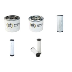 John Deere 1905 Spindel Mower Filter Service Kit with Yanmar
