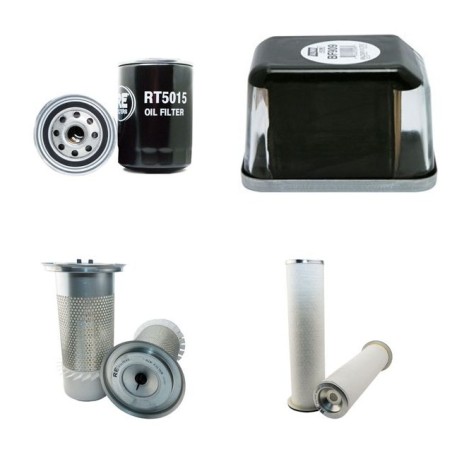 JOHN DEERE 2140 Filter Service Kit Air, Oil, Fuel Filters