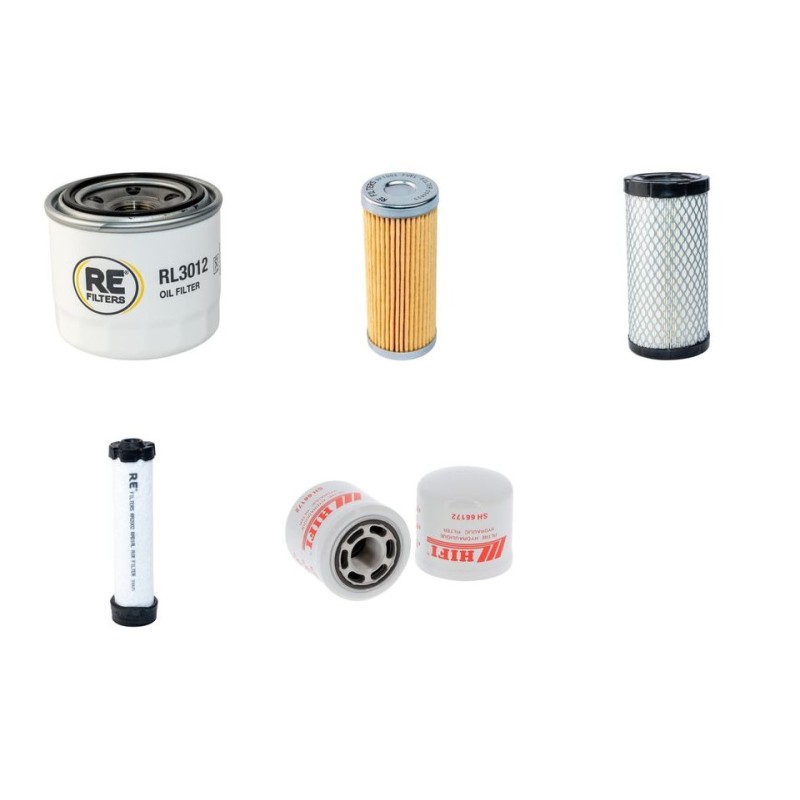 JOHN DEERE 2500 PROFESSIONAL GREENSMower Filter Service Kit w/Yanmar Eng.