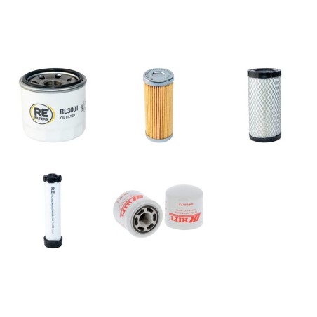 JOHN DEERE 2653 B Filter Service Kit w/Yanmar 3Tnv70D Eng. 2012-