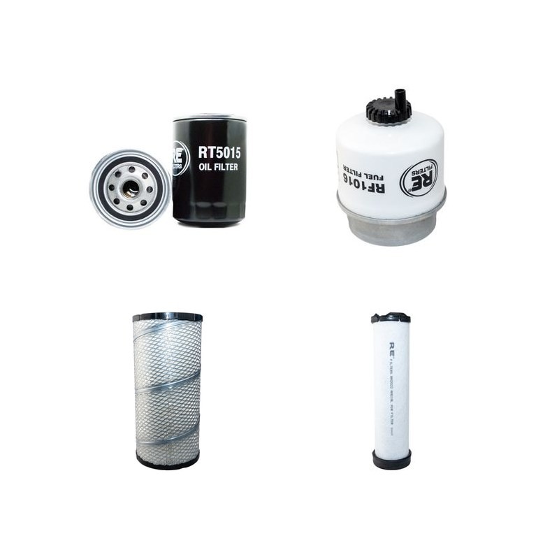 John Deere 3200, 3300, 3400 Filter Service Kit - Air, Oil, Fuel Filters