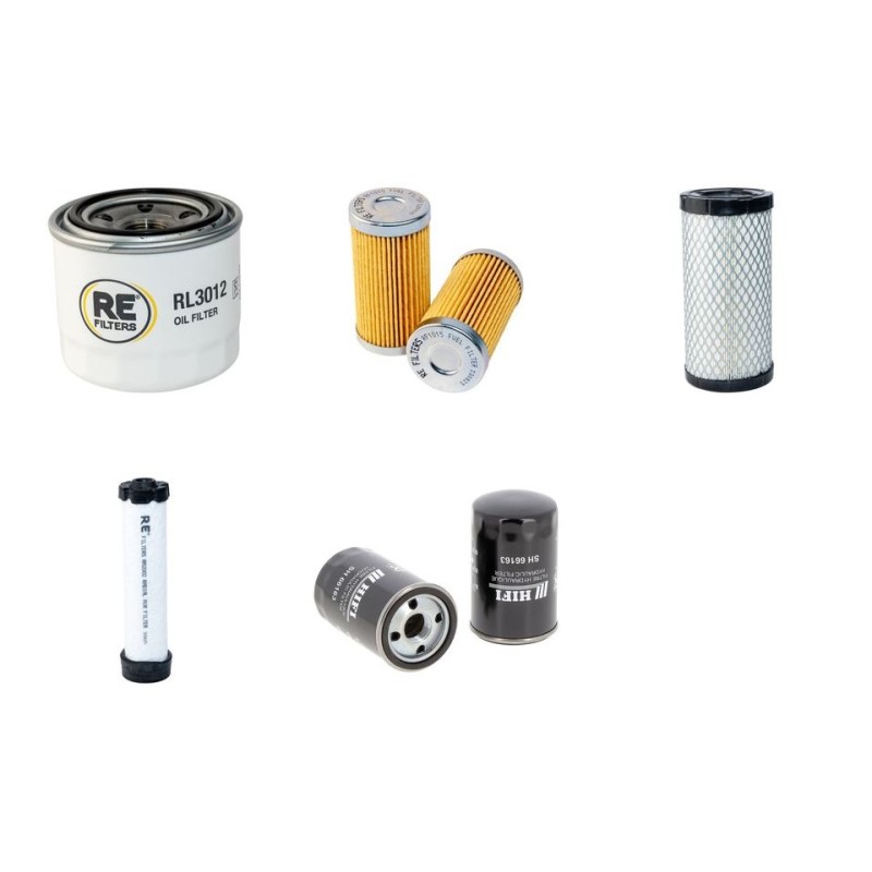 JOHN DEERE 4115 HST Filter Service Kit w/Yanmar 3TNE78A Eng.