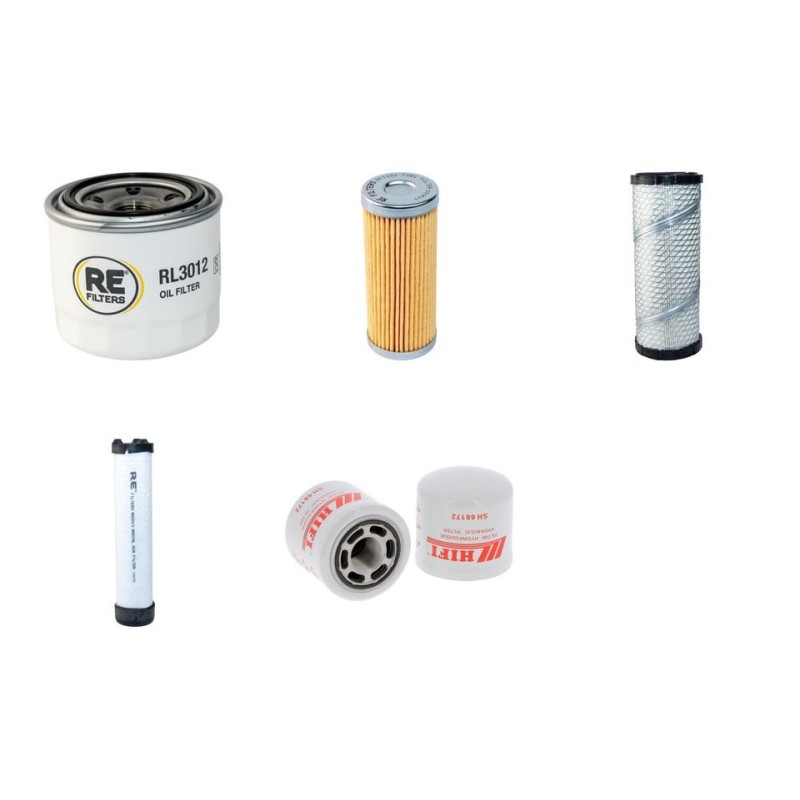 JOHN DEERE 4200 Filter Service Kit w/Yanmar 3TNE 78A Eng.