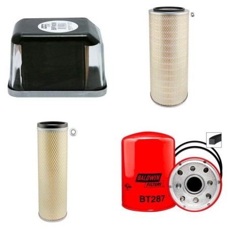 Filter Kit for John Deere 4640 Air Oil Fuel Filters