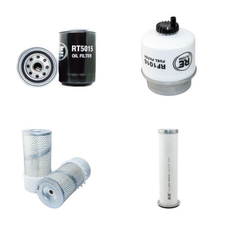 Filter Kit for John Deere 5200 Air Oil Fuel Filters with J.D. 3179D Engine