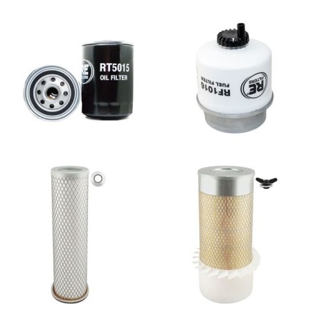 Filter Kit for John Deere 5400 Air Oil Fuel Filters with J.D. 3179D Engine