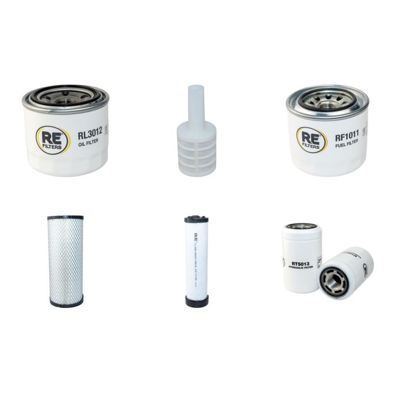 Filter Kit for John Deere 8800 Precision Cut with Yanmar Engine
