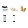 Filter Kit for John Deere GATOR 6x4D with Yanmar Engine