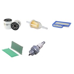 JOHN DEERE GX325 Filter Service Kit Air, Oil, Fuel, Spark Plugs