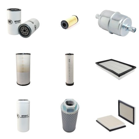 Filter kit suitable for CAT TH330B with Perkins Engine YR 2003-