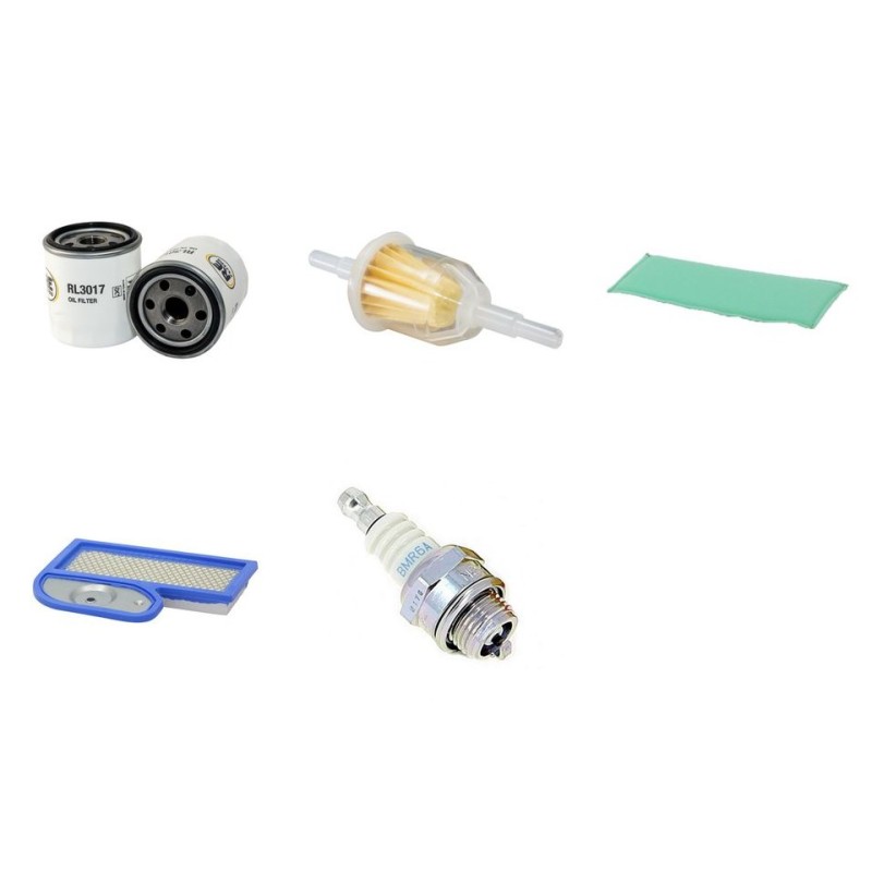 JOHN DEERE LTR180 Filter Service Kit Air, Oil, Fuel, Spark Plugs
