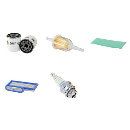 Filter Kit for John Deere LTR180 Air, Oil, Fuel, Spark Plugs