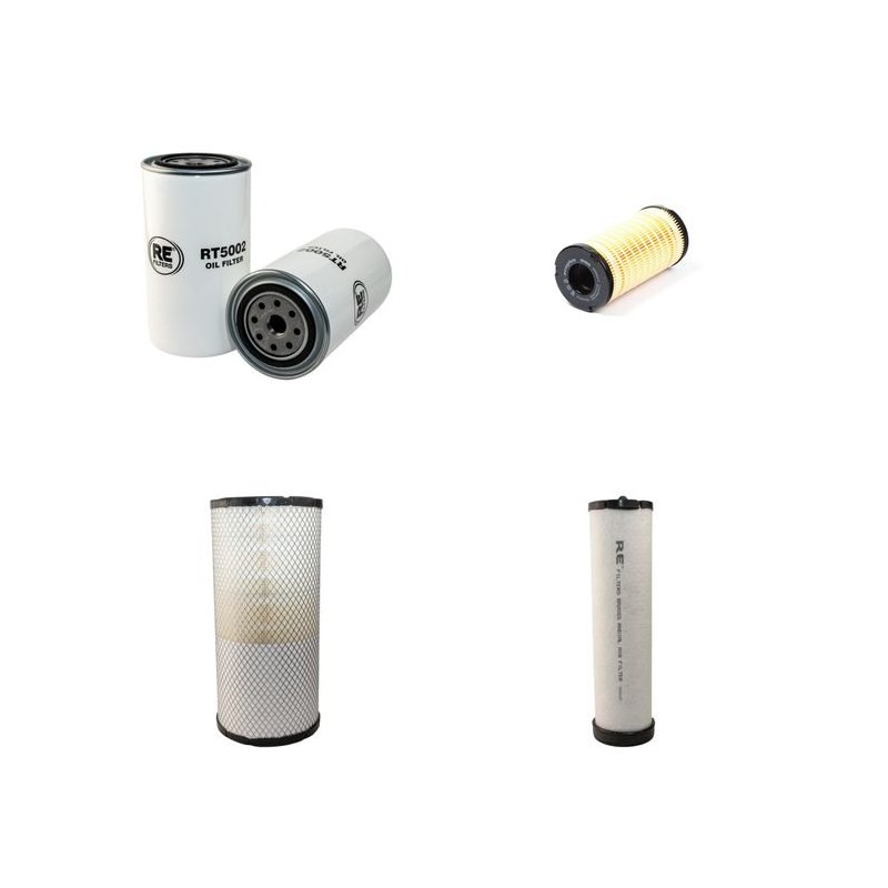 Filter kit suitable for CAT TH330B with Perkins Engine YR 2003- Air Oil Fuel Filters