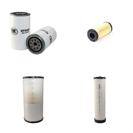 Filter kit suitable for CAT TH330B with Perkins Engine YR 2003- Air Oil Fuel Filters