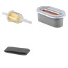 JOHN DEERE SIMPLEX 220 Filter Service Kit w/KAWASAKI FE 120G Eng.