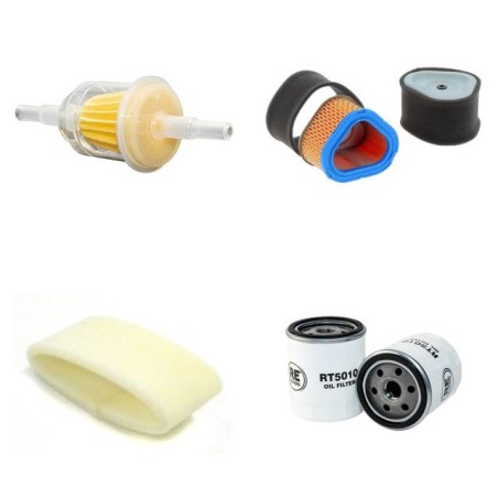 Filter Kit for John Deere STX38 with Kohler CV 125C Engine