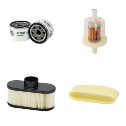 JOHN DEERE X304 Filter Service Kit w/KAWASAKI FS 730V Eng.