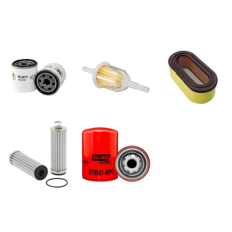JOHN DEERE X 540 Filter Service Kit w/KAWASAKI FC 731V Eng.