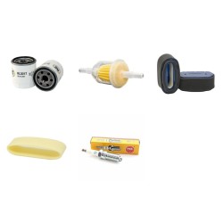 Filter Kit for John Deere Z445, Z465 Air, Oil, Fuel, Spark Plugs