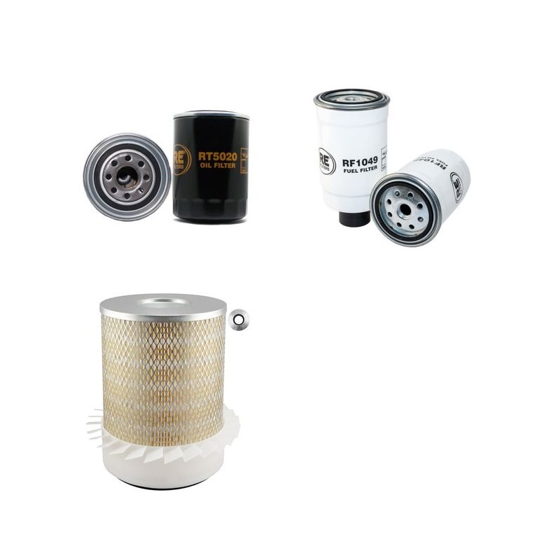 Filter Kit for John Deere Forwarder/Timberjack240A Air Oil Fuel Filters with Deutz F 6L913 Engine