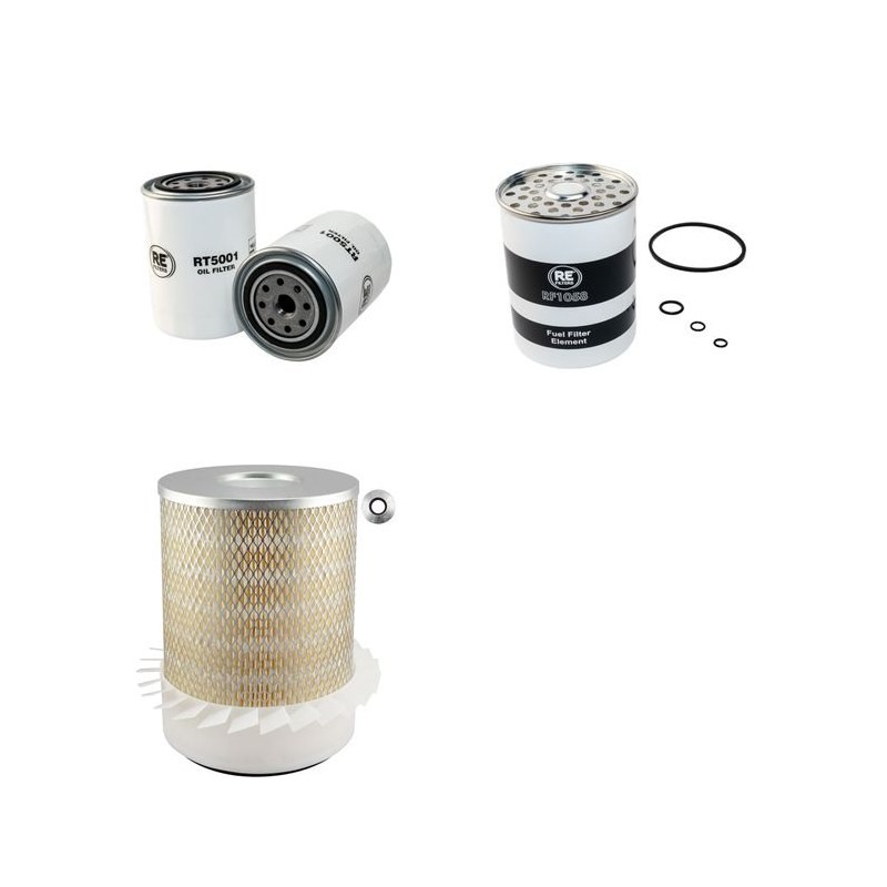 Filter Kit for John Deere Forwarder/Timberjack240D Air Oil Fuel Filters with Perkins 1006.6 Engine