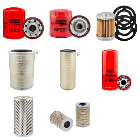 JOHN DEERE FORWARDER/TIMBERJACK 350 Filter Service Kit w/G.M. Eng.