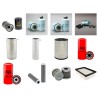 JOHN DEERE FORWARDER/TIMBERJACK 360 D Filter Service Kit w/JOHN DEERE 6068TDW54 Eng.   YR  2001-