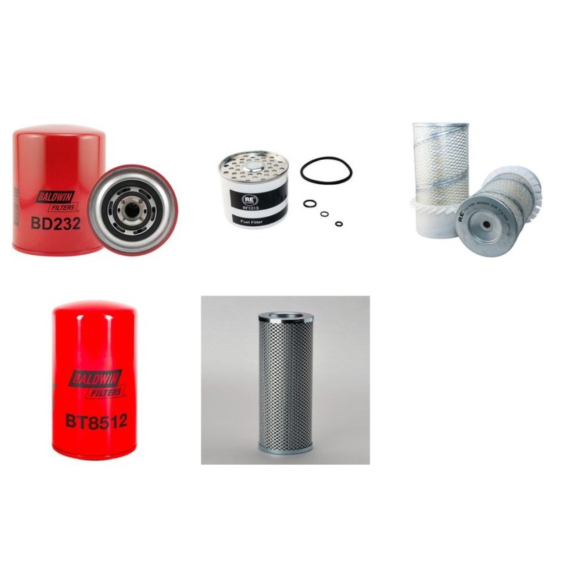 JOHN DEERE FORWARDER/TIMBERJACK 470 (FMG) Filter Service Kit w/Iveco Eng.