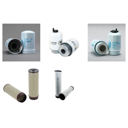 JOHN DEERE FORWARDER/TIMBERJACK 770 D Filter Service Kit Air Oil Fuel Filters w/JOHN DEERE 4045HTJ Eng.   YR  2008-