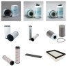JOHN DEERE FORWARDER/TIMBERJACK 810 D Filter Service Kit w/JOHN DEERE Eng.   YR  2002-