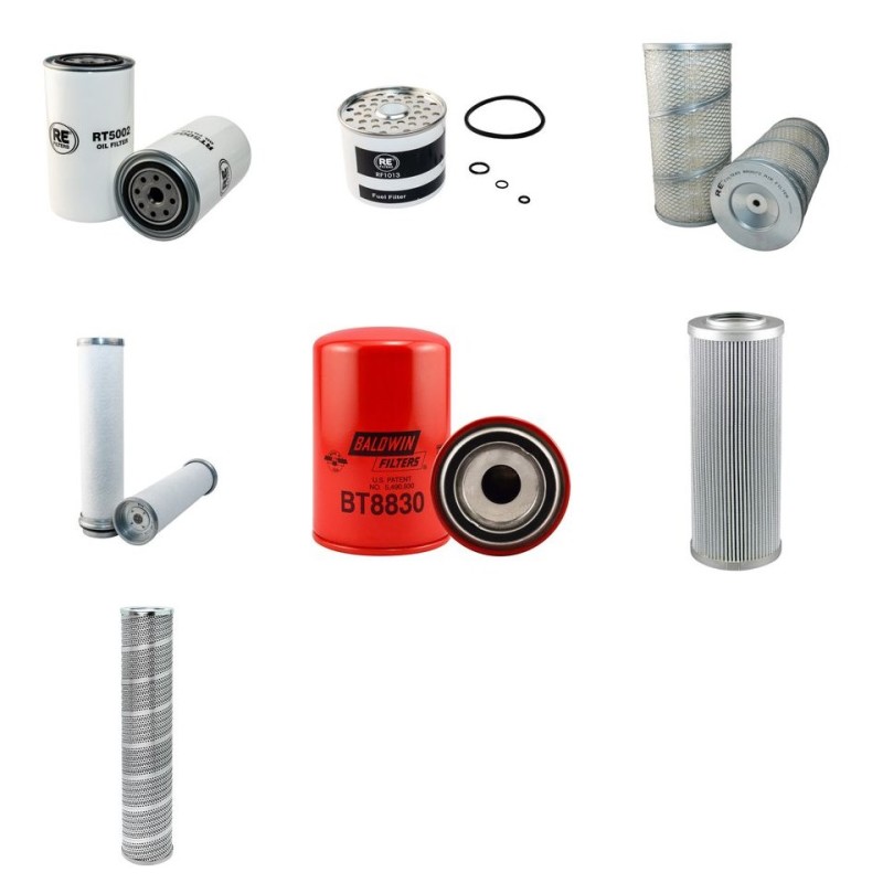 Filter Kit for John Deere Forwarder/Timberjack1010 with Perkins 1004.4T Engine
