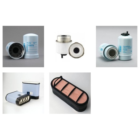 Filter Kit for John Deere Forwarder/Timberjack1010E Air Oil Fuel Filters with John Deere 4045T Engine