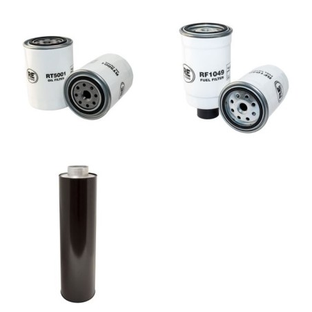 JOHN DEERE FORWARDER/TIMBERJACK 1110 C Filter Service Kit Air Oil Fuel Filters w/Perkins 1006.6T Eng.